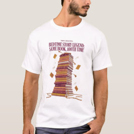 Camiseta Bedtime Story Legend T Shirt, Same Book 100th Time