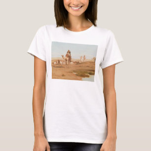 Camiseta Beduina en el desierto, 1884 (aceite sobre lienzo)