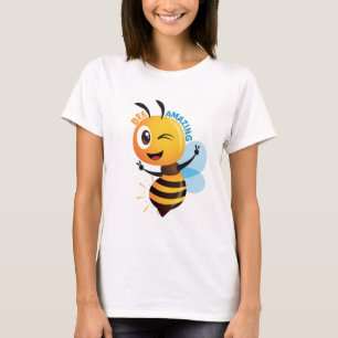 Camiseta Bee Amazing – Abeja Melífera Inspiradora