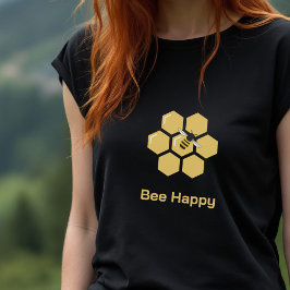 Camiseta Bee and Honeycomb
