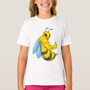 Camiseta Bee as Bodybuilder