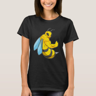 Camiseta Bee as Bodybuilder