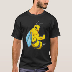 Camiseta Bee as Bodybuilder