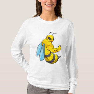 Camiseta Bee as Bodybuilder