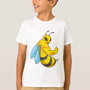 Camiseta Bee as Bodybuilder