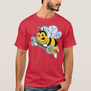 Camiseta Bee as Mechanic with Wrench