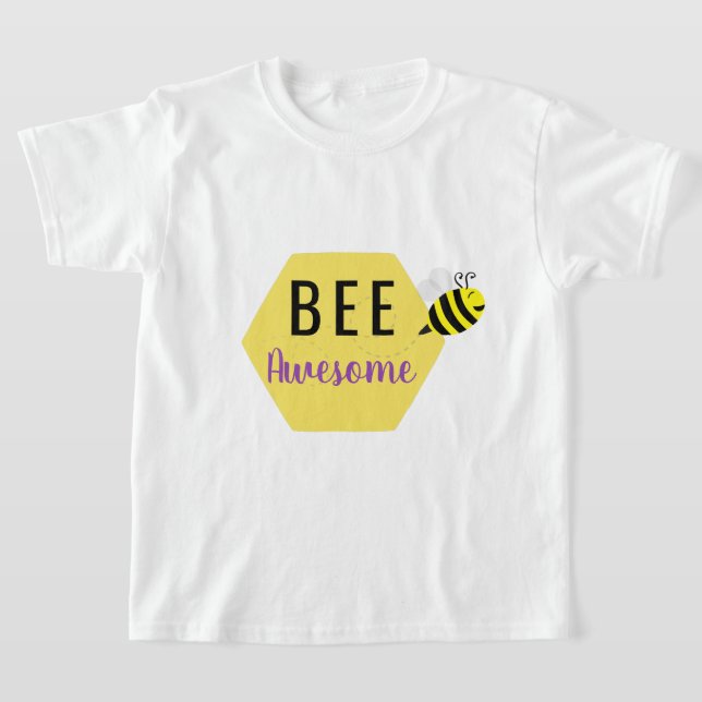 Camiseta "BEE Awesome" Happy Bee T-Shirt (Distribución)