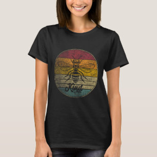 Camiseta Bee Be Kind - Vintage Love Mujeres Niños Retro Gr
