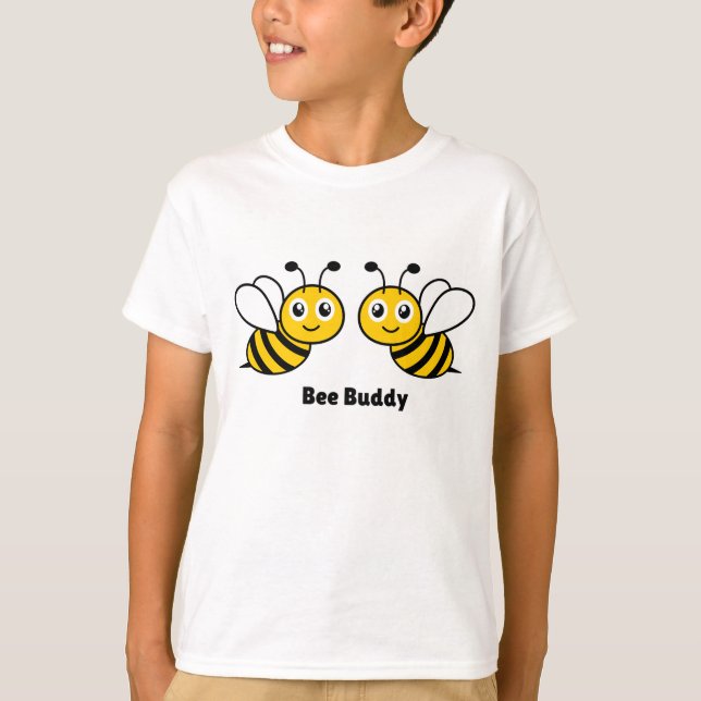 Camiseta Bee Buddy T-Shirt muestra tu amor de BEE (Anverso)