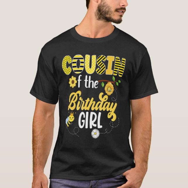 Camiseta Bee Bumblebee Chica Cumpleaños Hive Sweet 1er Fies (Anverso)