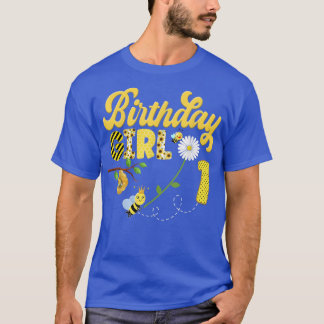 Camiseta Bee Bumblebee Chica Cumpleaños Hive Sweet 1er Fies