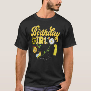 Camiseta Bee Bumblebee Chica Cumpleaños Hive Sweet 1er Fies