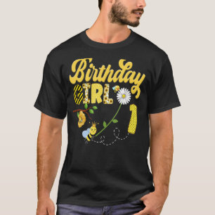 Camiseta Bee Bumblebee Chica Cumpleaños Hive Sweet 1er Fies