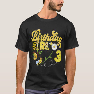 Camiseta Bee Bumblebee Chica Cumpleaños Hive Sweet 1er Fies