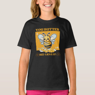 Camiseta Bee, Butter Bee-lieve
