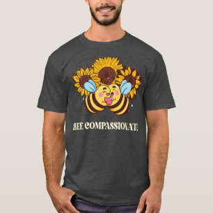 Camiseta Bee Compasivo Anytime Plants Sunflower Premium