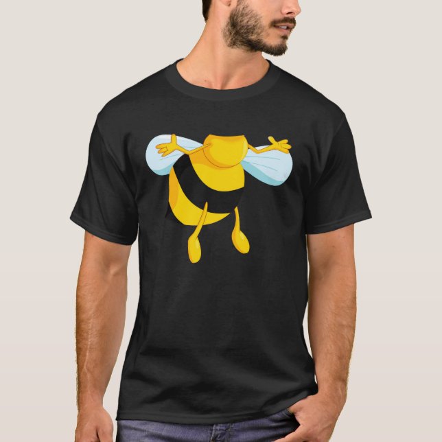 Camiseta Bee Costume Matching Halloween Bee (Anverso)