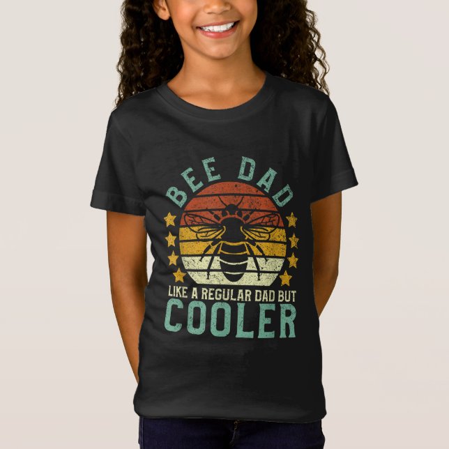 Camiseta Bee Dad Honey Beekeeper Funny Beekeep Father's (Anverso)