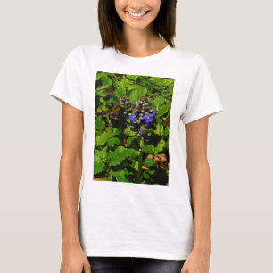 Camiseta Bee de abejas moradas y abeja de burbujas