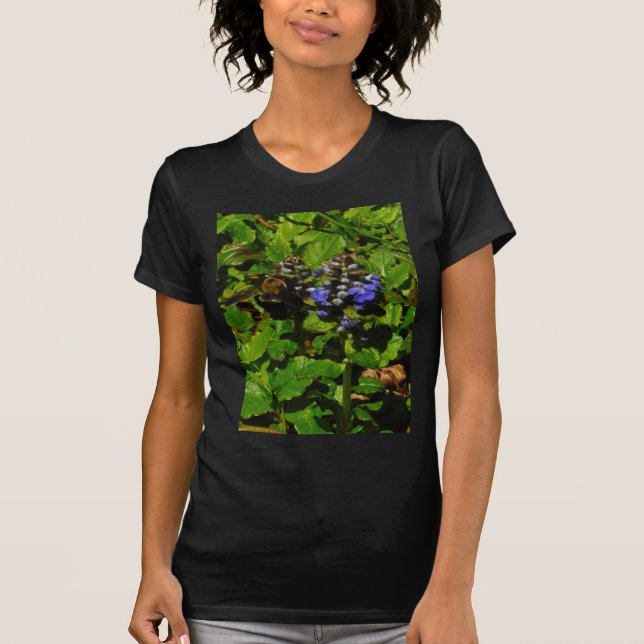 Camiseta Bee de abejas moradas y abeja de burbujas (Anverso)