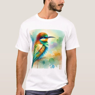 Camiseta Bee Eater Bird 250924AREF138 - Watercolor