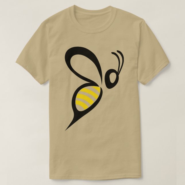 Camiseta Bee En Un Girasol 62 (Diseño del anverso)