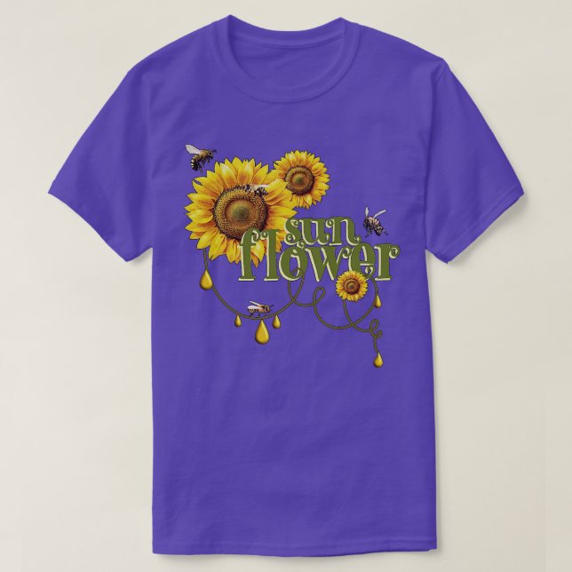CAMISETA BEE EN UN RETORNO (Diseño del anverso)