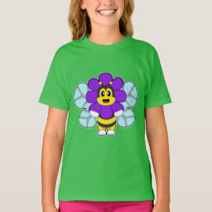 Camiseta Bee Flower