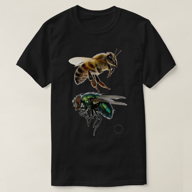 Camiseta Bee Fly (Diseño del anverso)