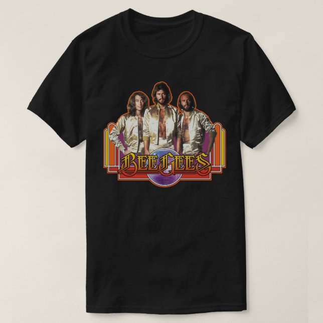 Camiseta Bee Gees (Diseño del anverso)