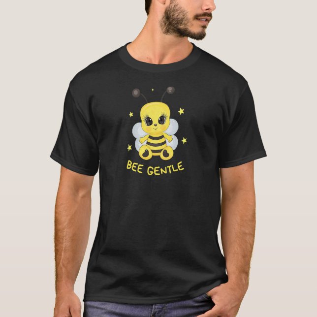 Camiseta Bee Gentle Cute Bumblebee (Anverso)