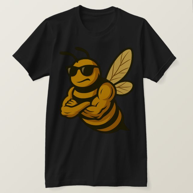 Camiseta BEE Guay y Fit (Anverso del diseño)