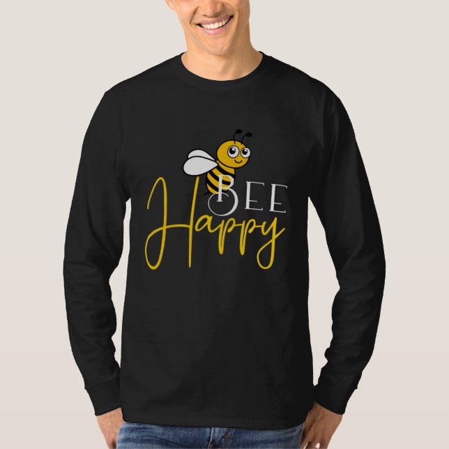 Camiseta Bee Happy (Anverso)