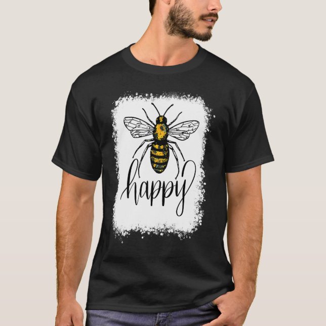 Camiseta Bee Happy (Anverso)