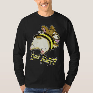 Camiseta Bee Happy Corgi With Bee Costume