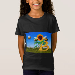 Camiseta Bee Honey Flower