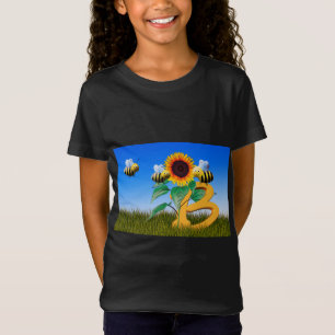 Camiseta Bee Honey Flower