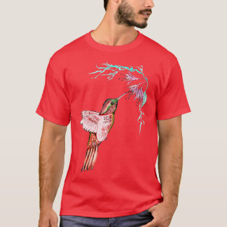 Camiseta Bee Hummingbird Hermosos Amantes de las Aves