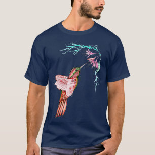Camiseta Bee Hummingbird Hermosos Amantes de las Aves