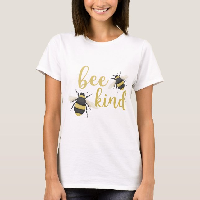 Camiseta Bee Kind (Anverso)
