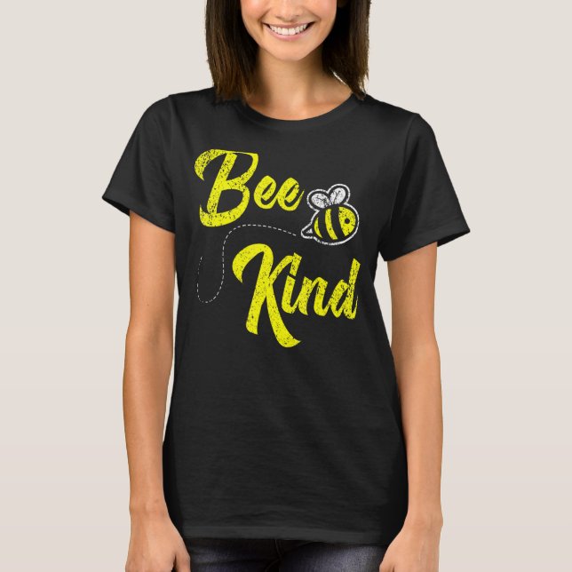 Camiseta Bee Kind Be Kind Profesora Ocupada Como Bee Bumble (Anverso)