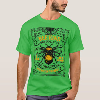 CAMISETA BEE KIND BEE POSITIVO