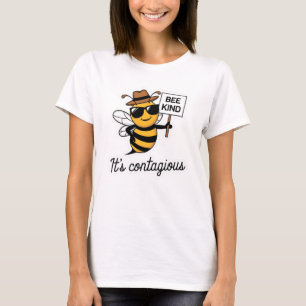 Camiseta Bee Kind es contagiosa