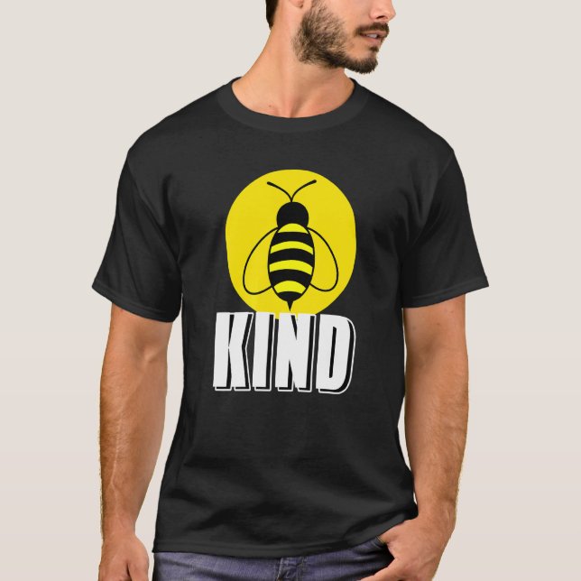 Camiseta BEE Kind Guay Awesome Bee Present (Anverso)