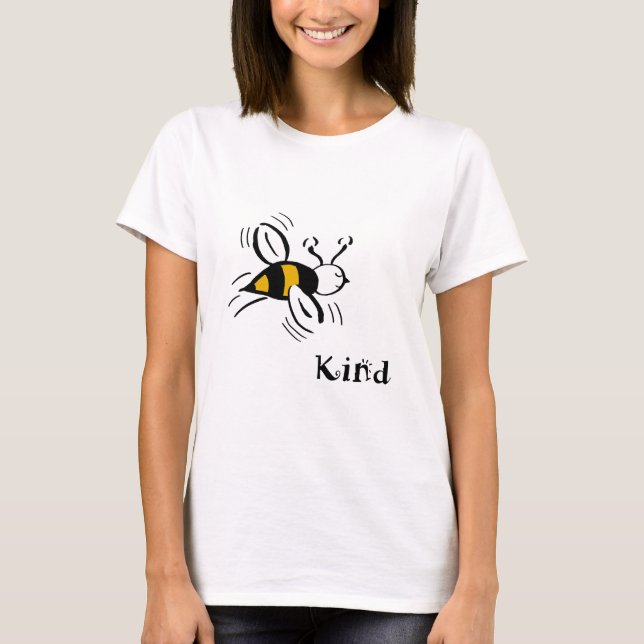 Camiseta Bee Kind T-Shirt PlayGarden Doodles (Anverso)