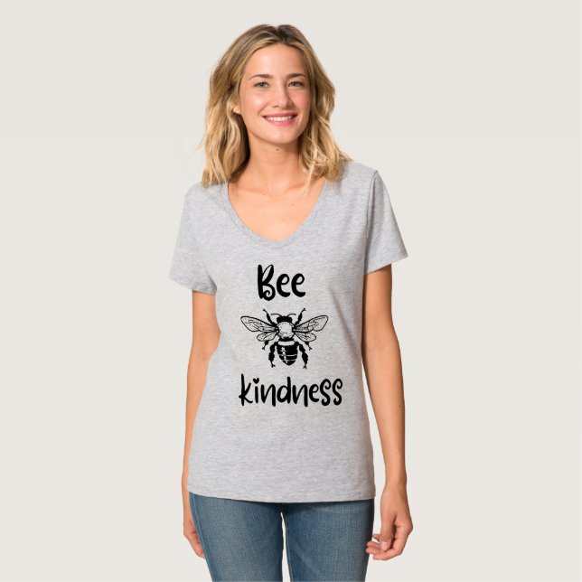 Camiseta Bee Kindness (Anverso completo)
