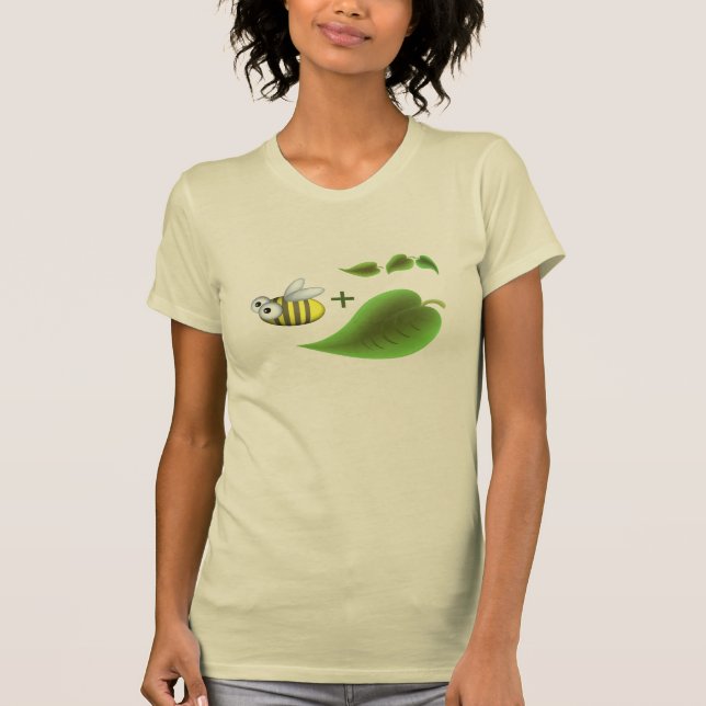 Camiseta Bee Leaves (Anverso)