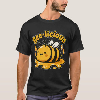 Camiseta Bee-licious Cute Honey Bee