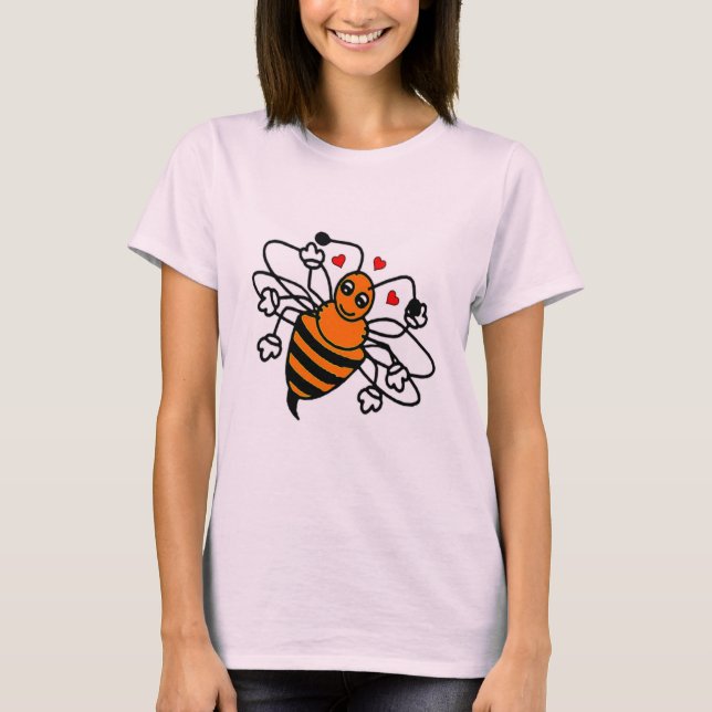 Camiseta Bee Love T-Shirt (Anverso)