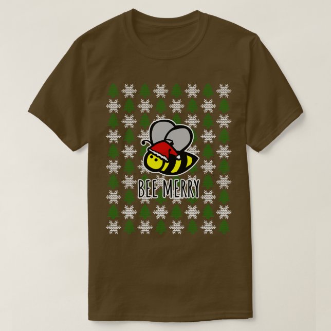 Camiseta Bee Merry (Diseño del anverso)
